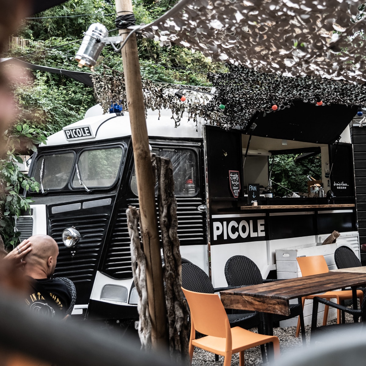 Location food truck vintage