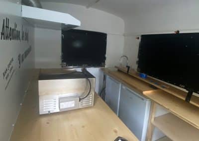 aménagement intérieur camion