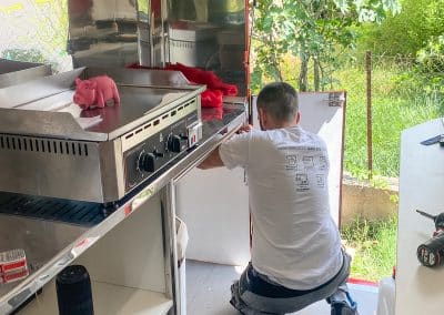 aménagement camion cuisine professionnel